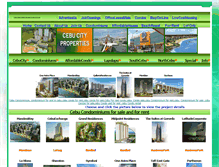 Tablet Screenshot of cebucondominiums.net